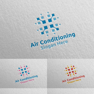 Air Conditioning Logo Templates 110834