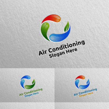 Air Conditioning Logo Templates 110840
