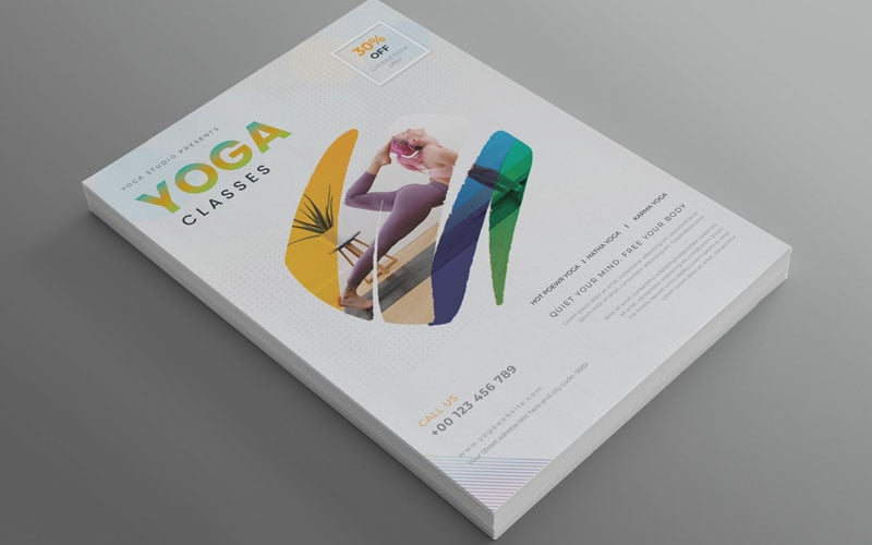 Yoga Flyer - Corporate Identity Template