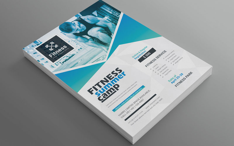 Fitness Flyer - Corporate Identity Template