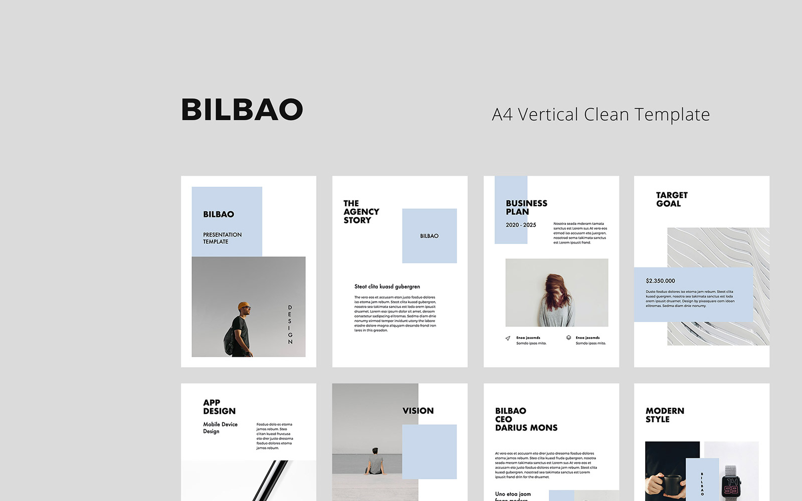 BILBAO - A4 Vertical - Keynote template