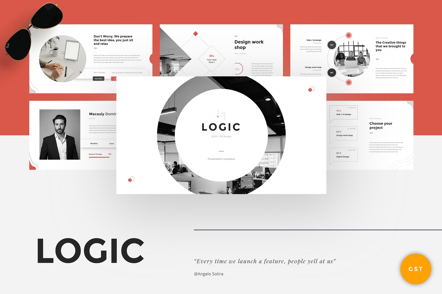 Logic - Pitch Deck Google Slides