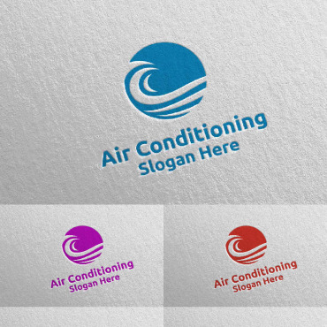 Air Conditioning Logo Templates 110959