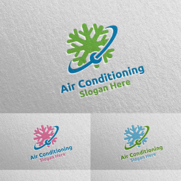 Air Conditioning Logo Templates 110960