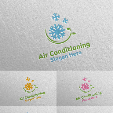 Air Conditioning Logo Templates 110964