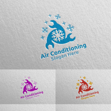 Air Conditioning Logo Templates 110987