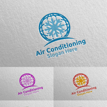 Air Conditioning Logo Templates 110989