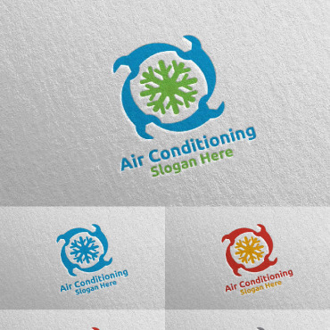 Air Conditioning Logo Templates 110992