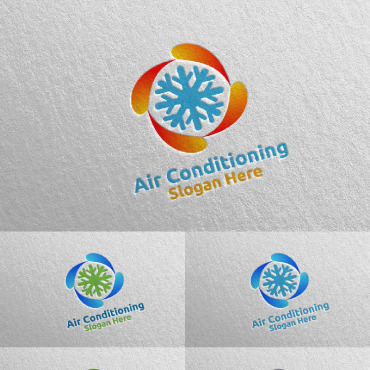 Air Conditioning Logo Templates 110995