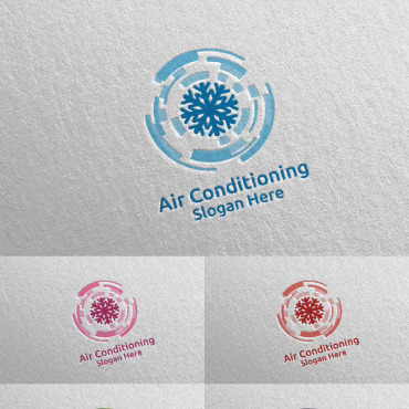 Air Conditioning Logo Templates 110998