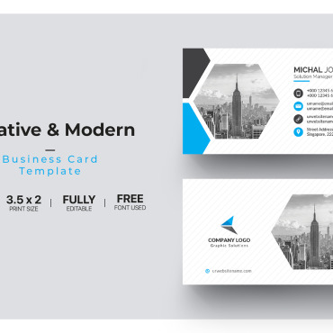 Business Card Corporate Identity 111000