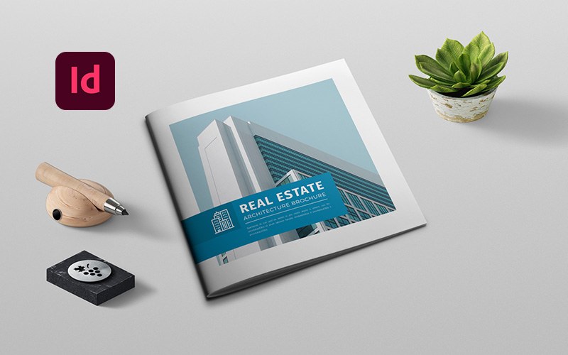 Square Realestate/Architecture Brochure - Corporate Identity Template