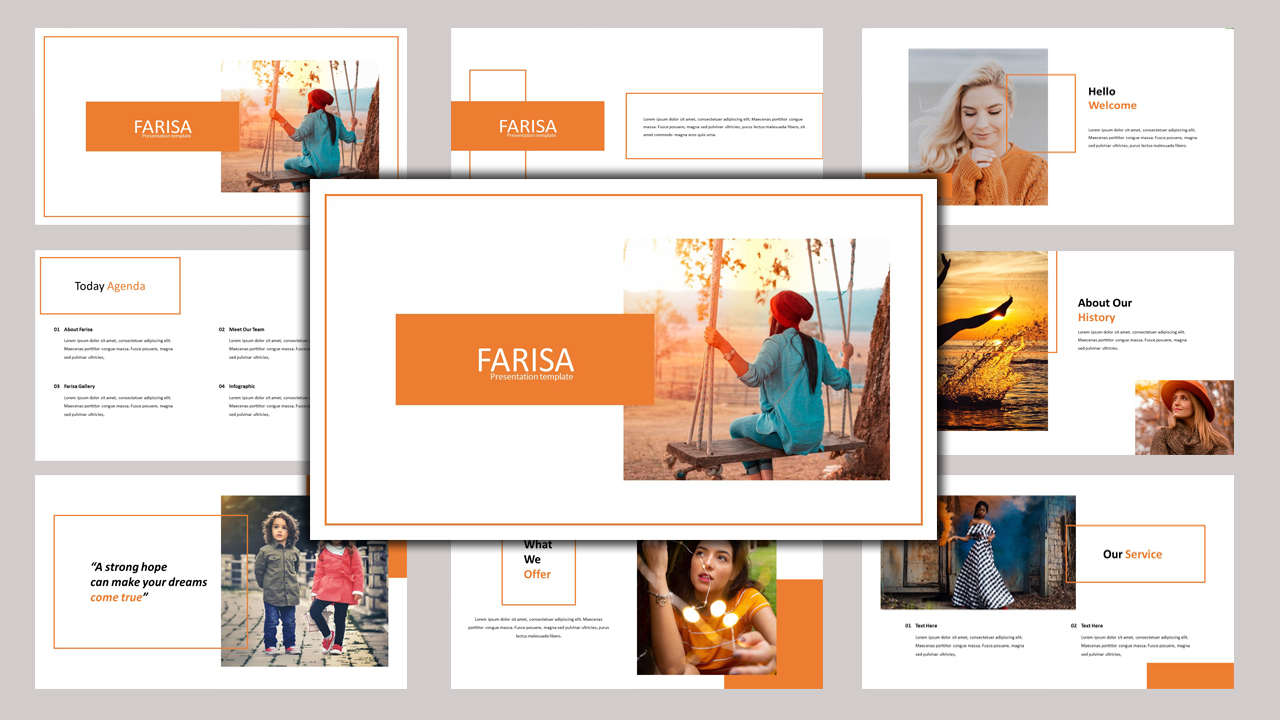 Farisa - Creative Business Google Slides