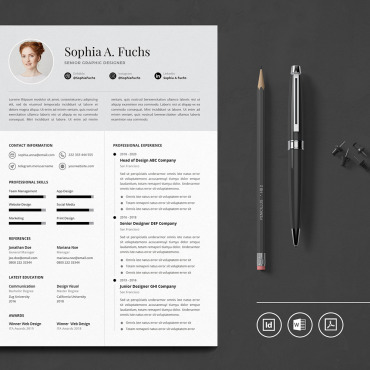 Cv Minimalist Resume Templates 111031