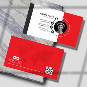 Card Resume Corporate Identity 111034