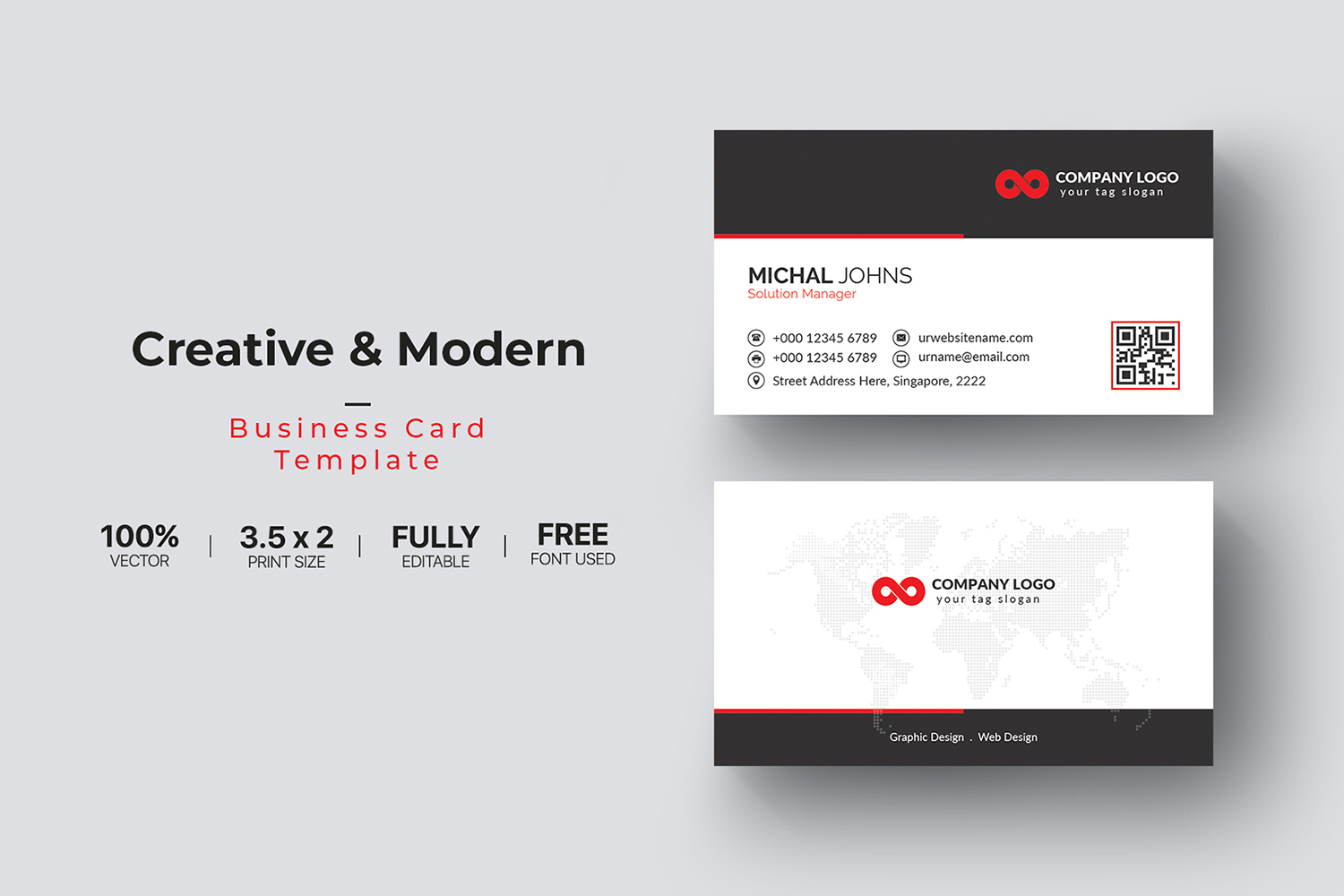 Business Cards - Corporate Identity Template