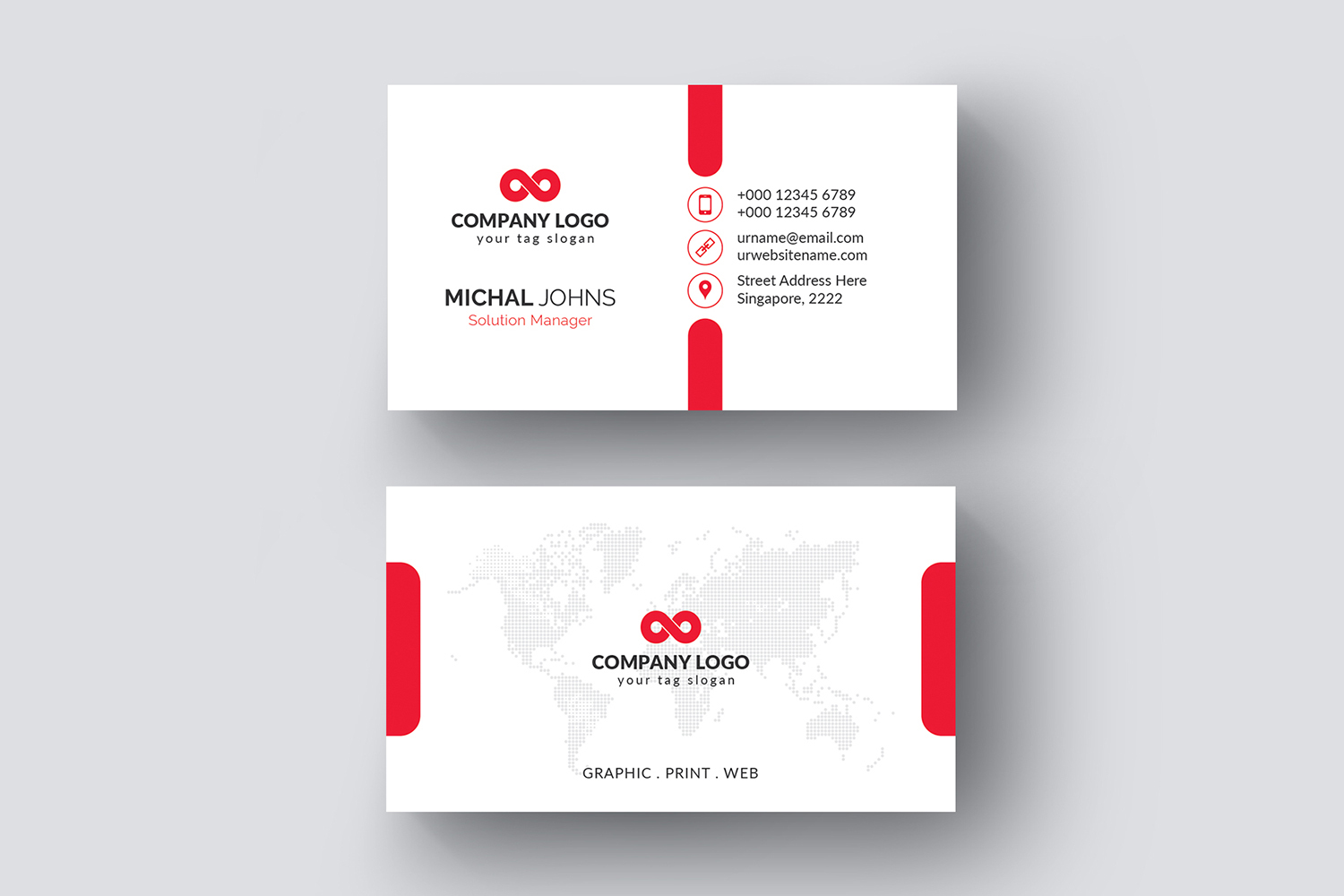 Elegant business card - Corporate Identity Template