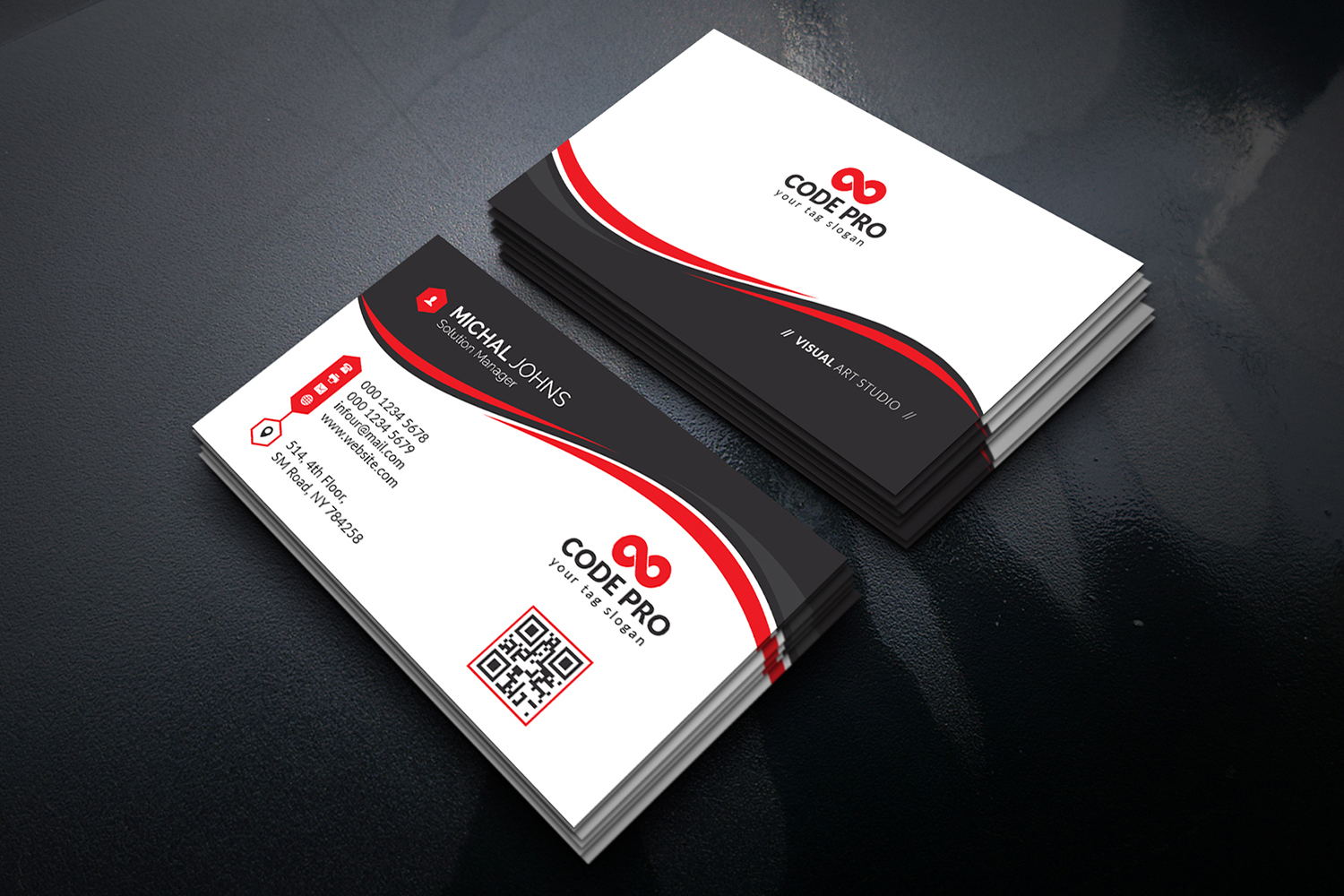 Elegant business card - Corporate Identity Template