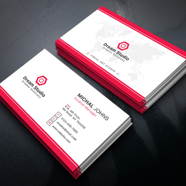 Card Template Corporate Identity 111069