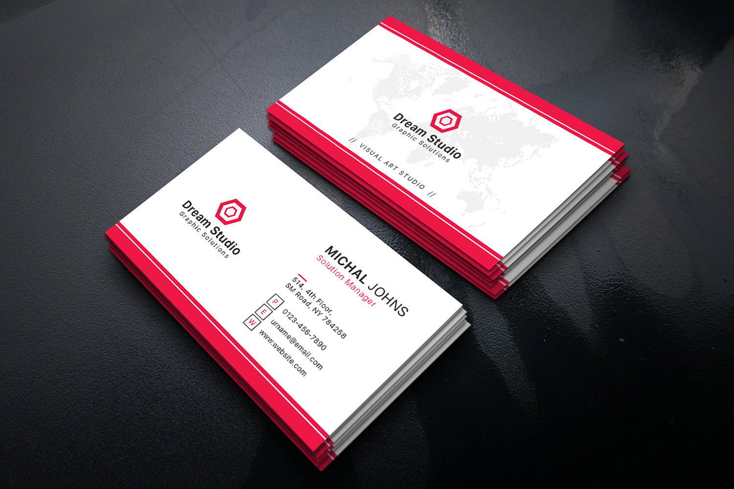 Elegant business card - Corporate Identity Template