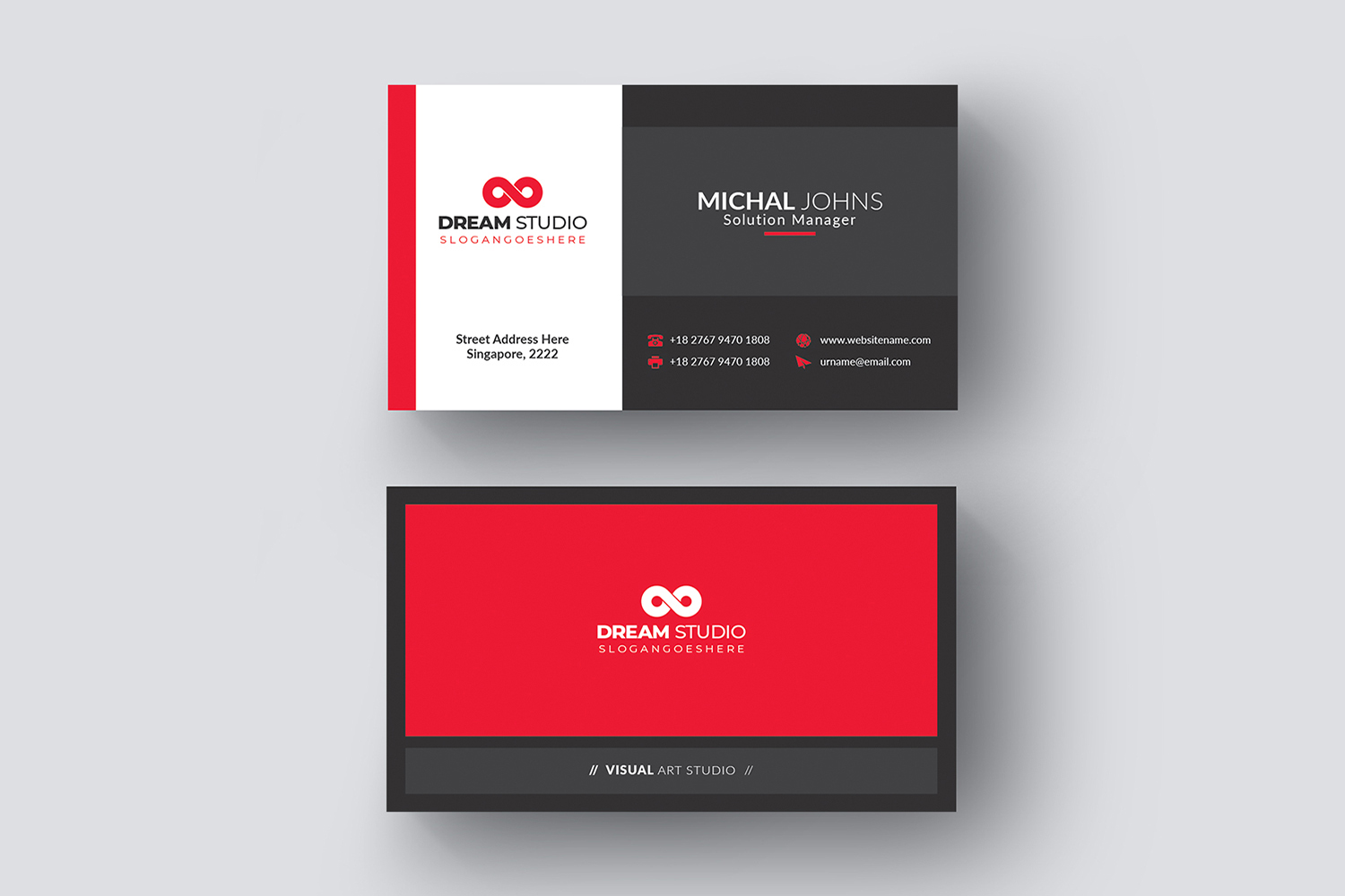 Business Cards - Corporate Identity Template