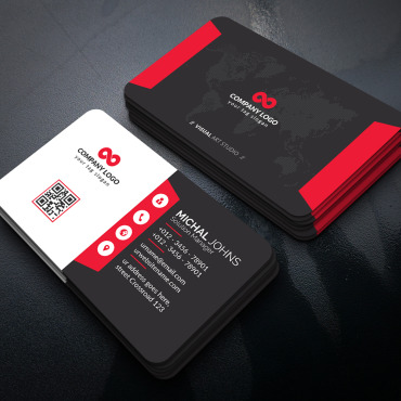 Card Template Corporate Identity 111097