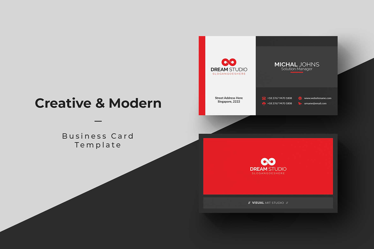 Business Cards - Corporate Identity Template