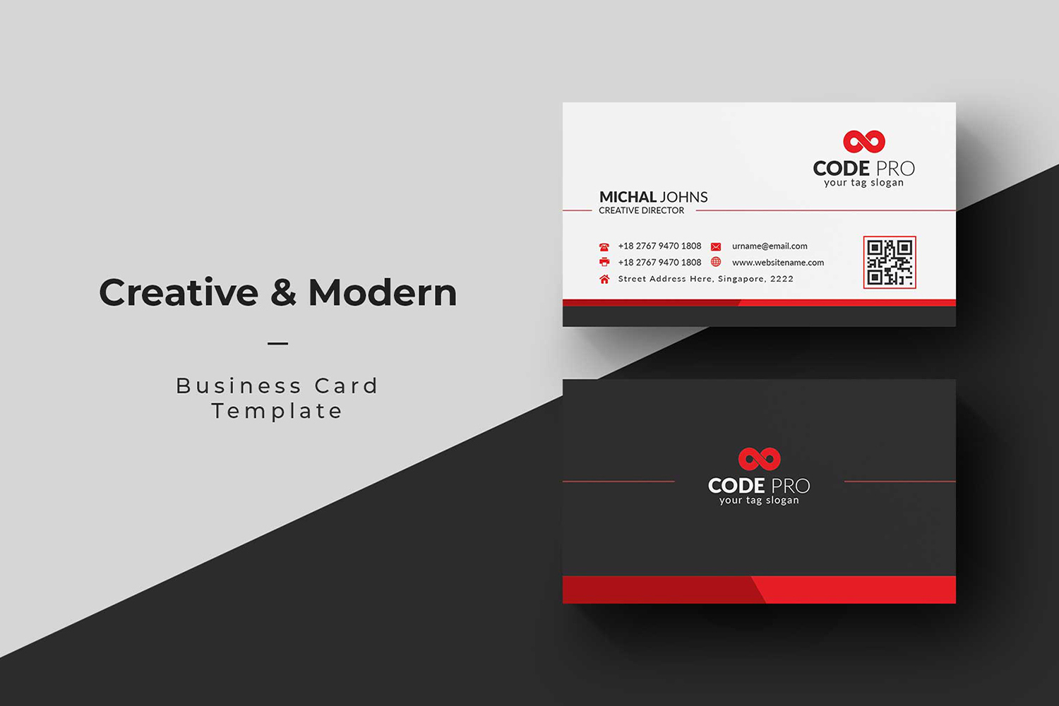 Business Cards - Corporate Identity Template