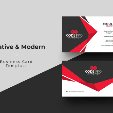 Card Template Corporate Identity 111125