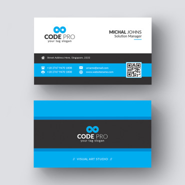 Card Template Corporate Identity 111126