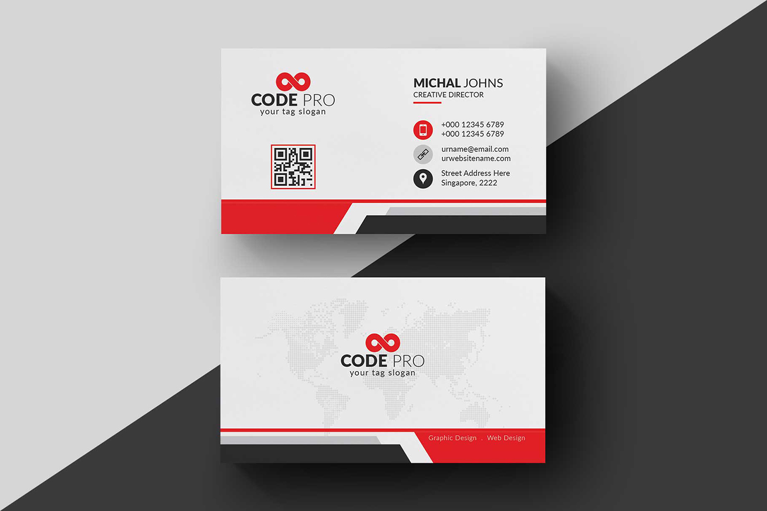 Business Cards - Corporate Identity Template