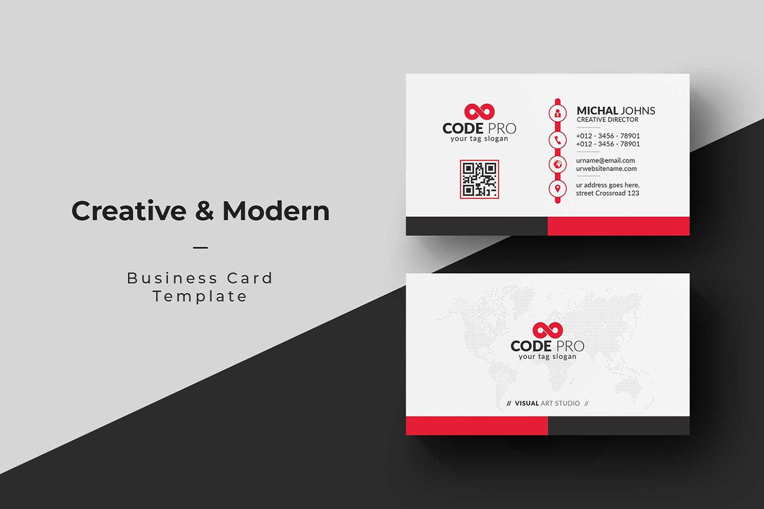 Business Cards - Corporate Identity Template