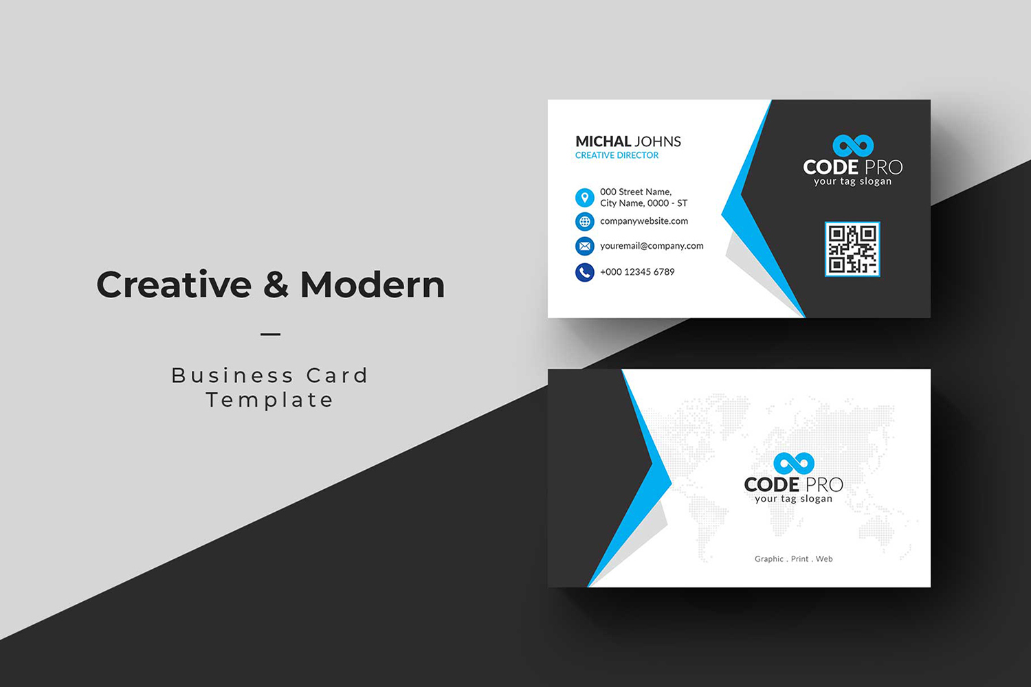 Business Cards - Corporate Identity Template