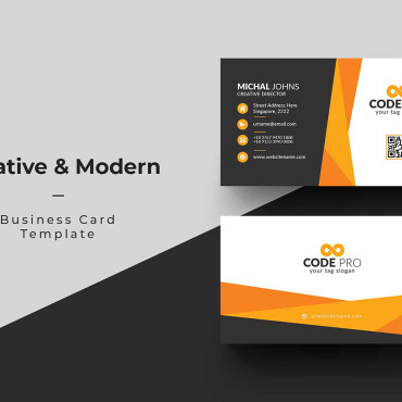 Card Template Corporate Identity 111134