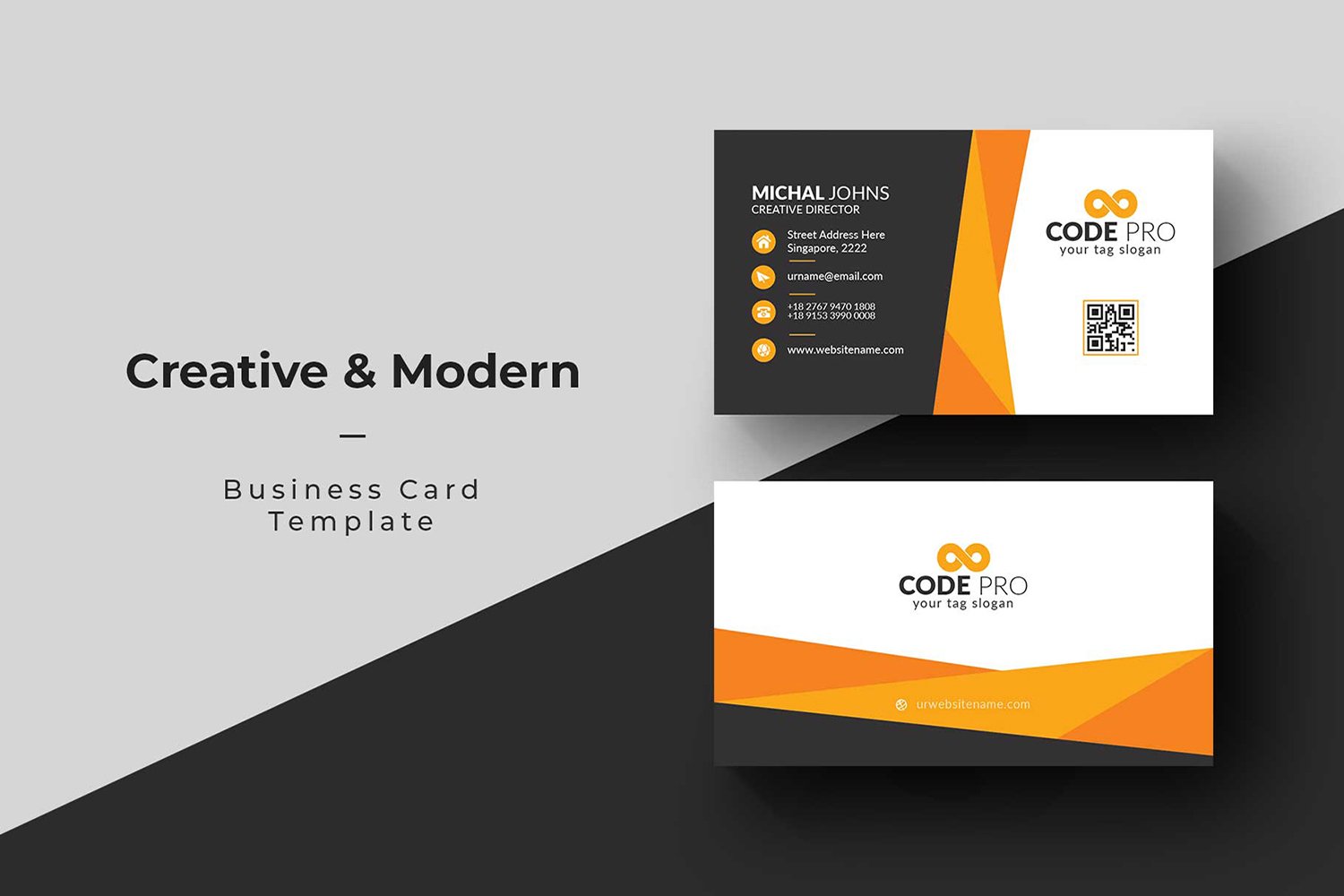 Business Cards - Corporate Identity Template