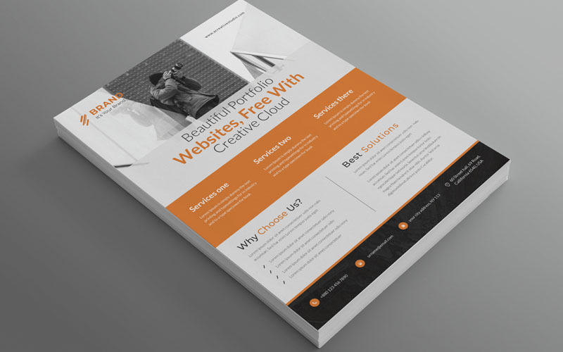 Brand - Beautyful Portfolio Business Flyer Vol_ 94 - Corporate Identity Template