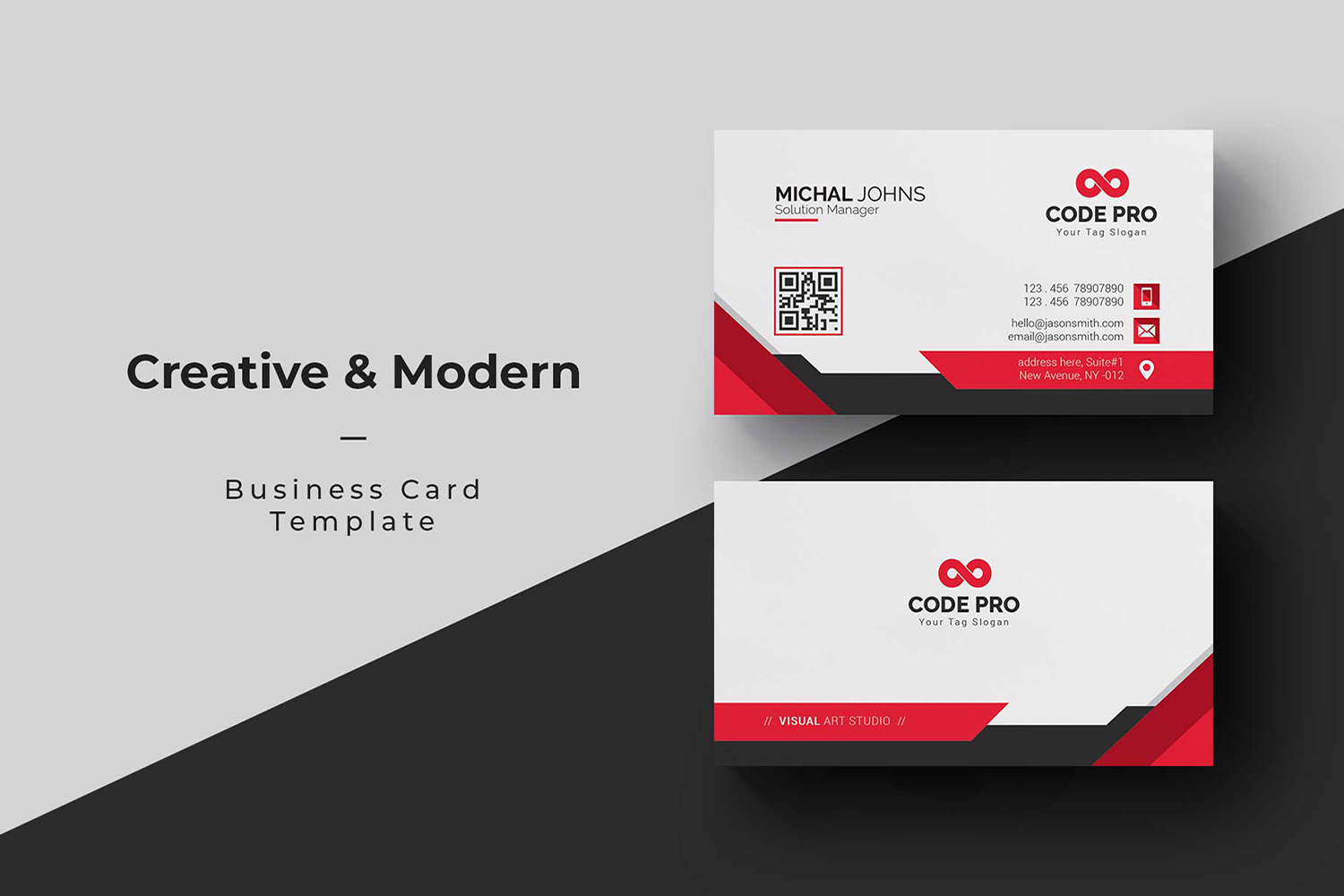 Business Cards - Corporate Identity Template