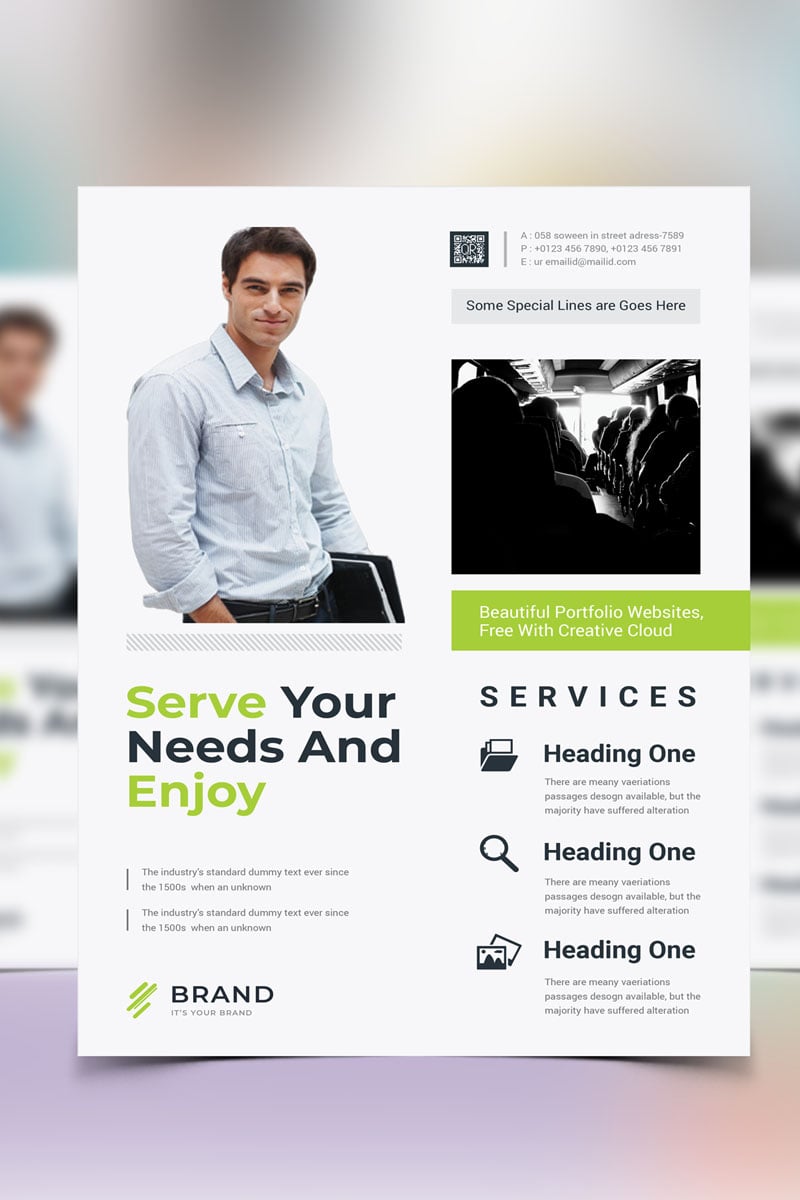 Flyer Vol_ 5 - Corporate Identity Template