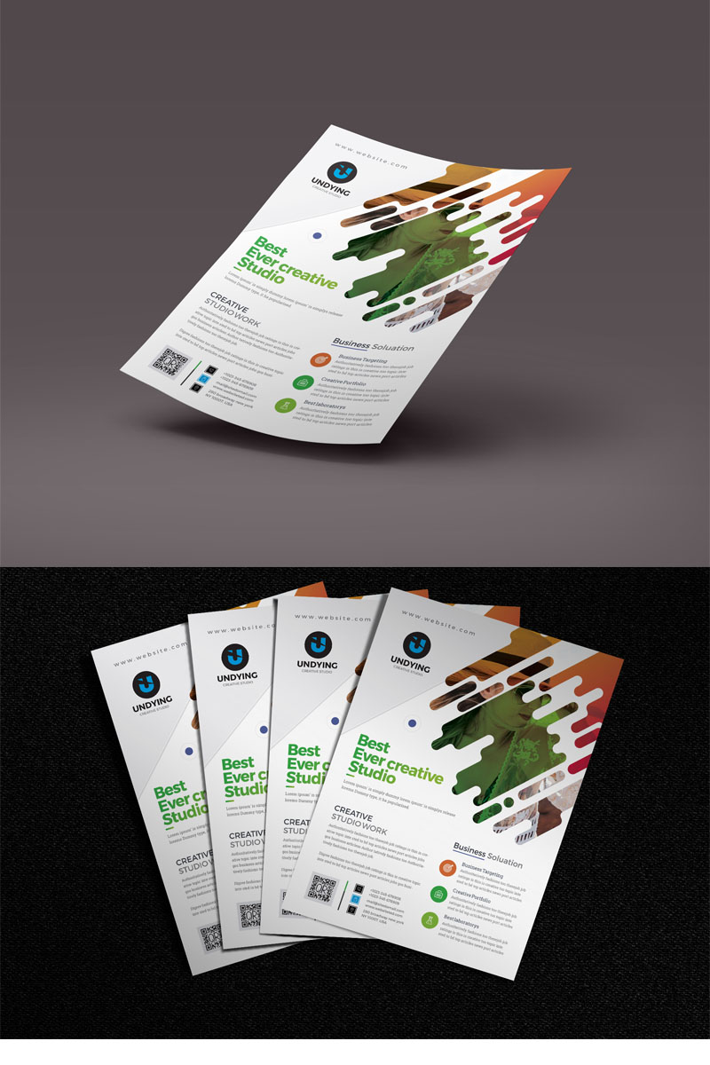 Clean & Modern Flyer - Corporate Identity Template