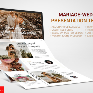 Organizer Wedding PowerPoint Templates 111196