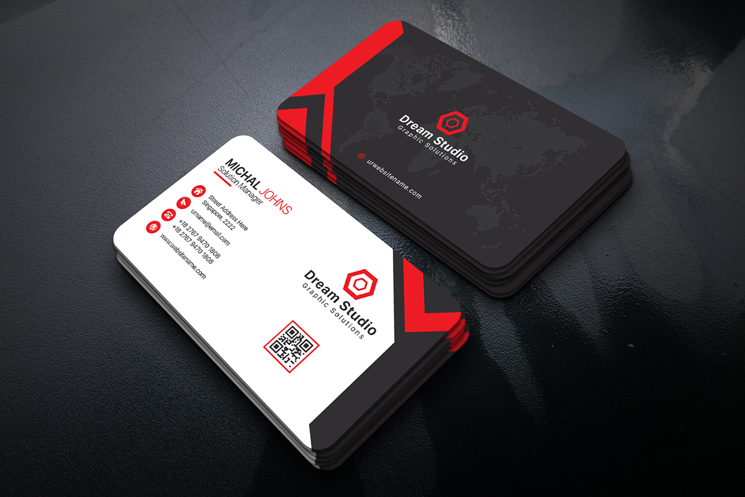 Business Cards - Corporate Identity Template