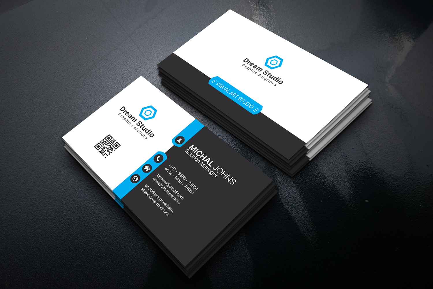 Business Cards - Corporate Identity Template