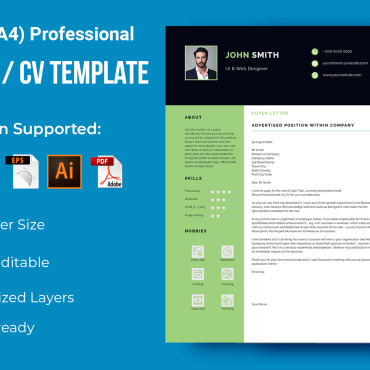 A4 Clean Resume Templates 111213