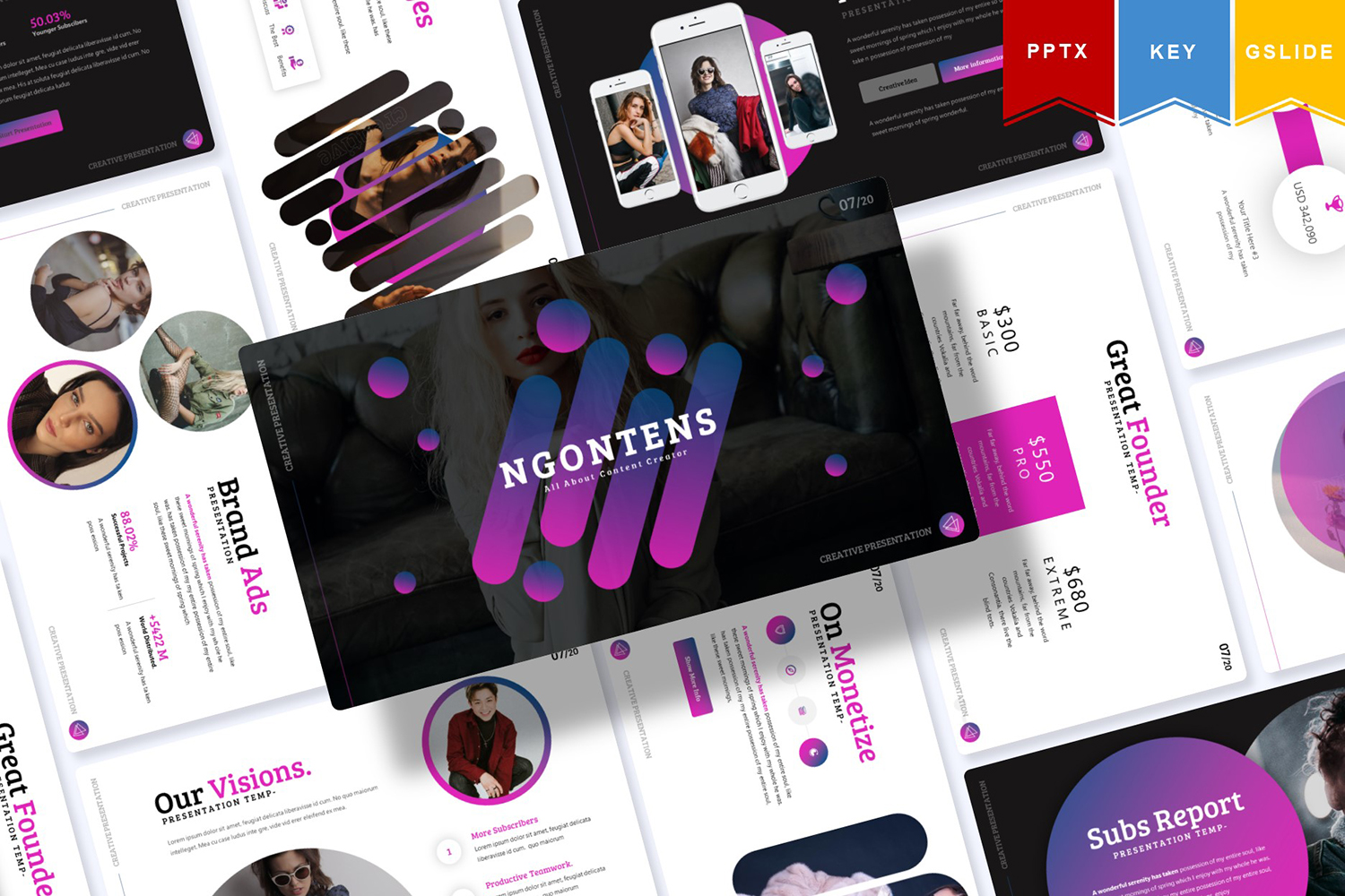 Ngontens | PowerPoint template