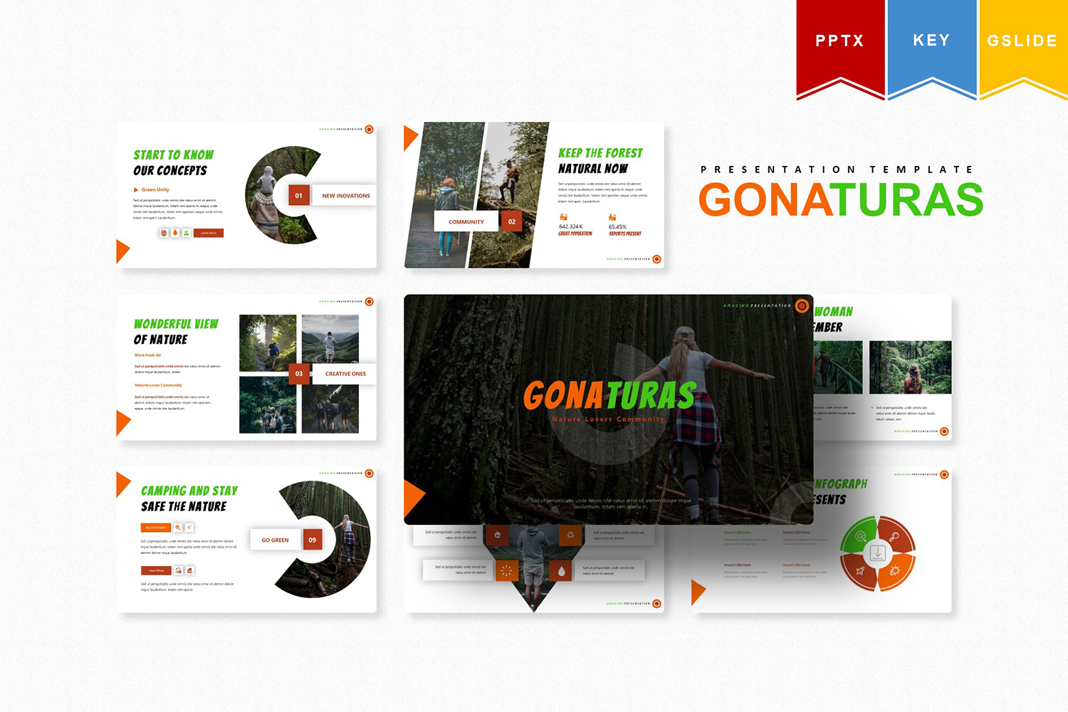 Gonaturas | PowerPoint template
