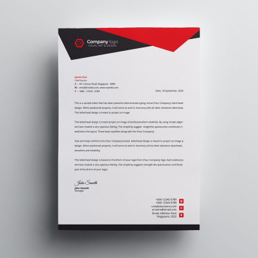 Corporate Letterhead Corporate Identity 111420