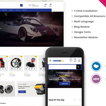 Dealer Template WooCommerce Themes 111566