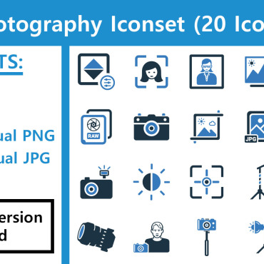 Camera Contrast Icon Sets 111594