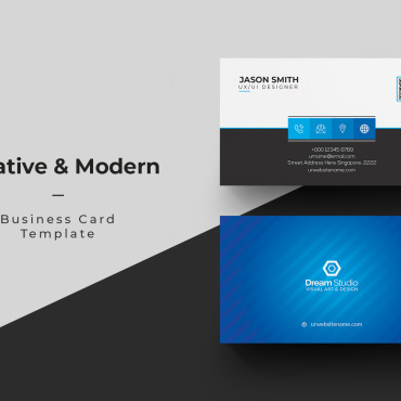 Card Template Corporate Identity 111620