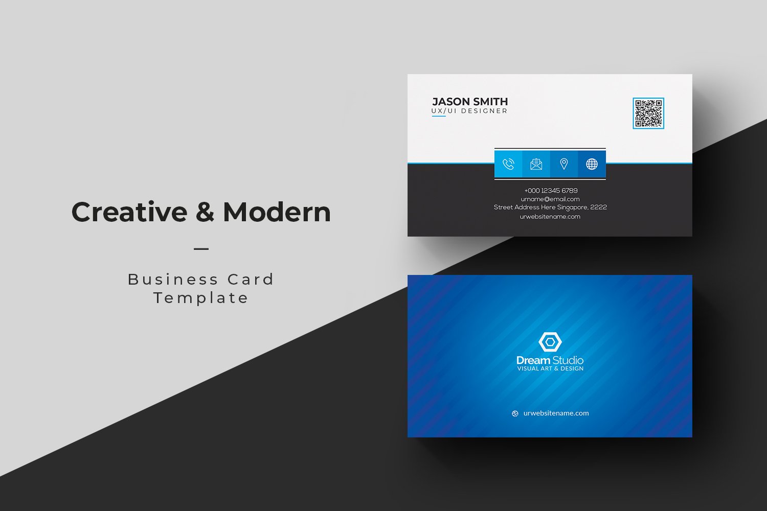 Business Cards - Corporate Identity Template